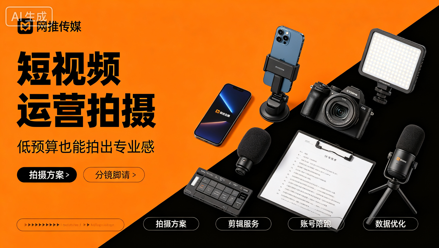 吉林短视频运营服务展示
